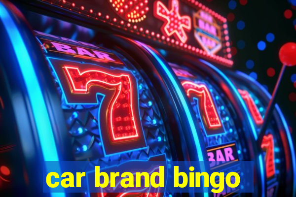 car brand bingo